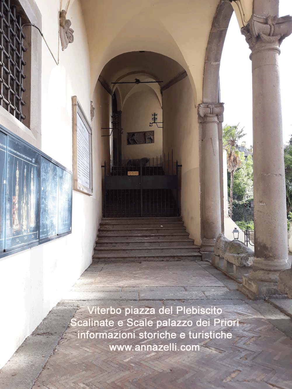viterbo scalinate palazzo dei priori piazza del plebisicito comune foto anna zelli 001