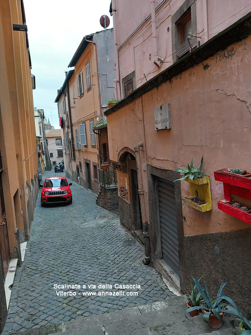 scalinate via della casaccia viterbo info e foto anna zelli