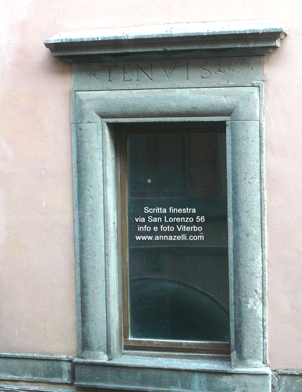 scritta finestra su via san lorenzo 56 info e foto anna zelli