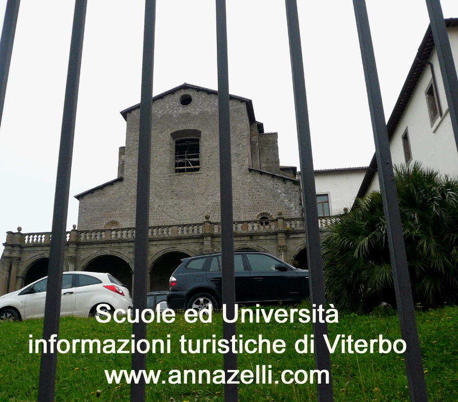viterbo scuole ed università centro storico