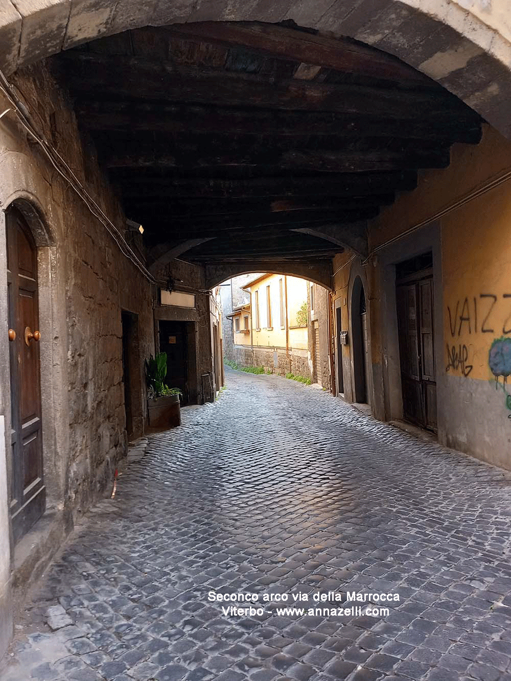 secondo arco via della marrocca viterbo info e foto anna zelli