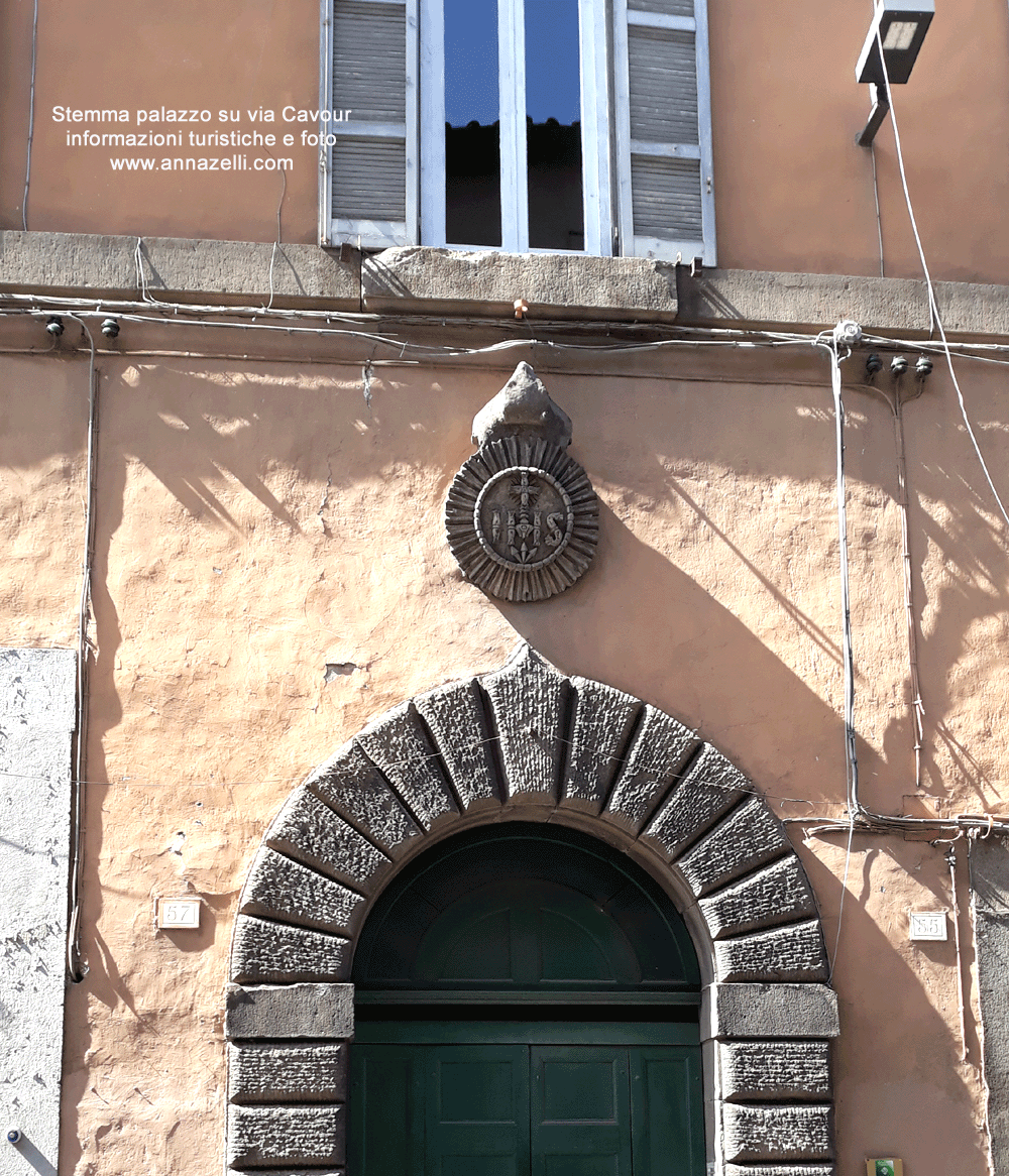 stemma palazzo via cavour info e foto