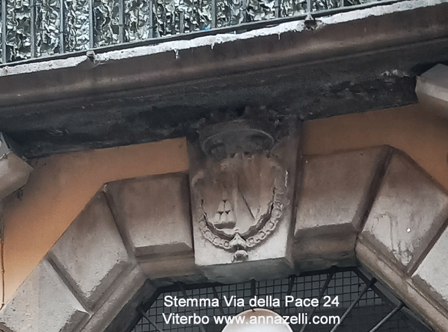 stemma avia della pace 24 viterbo centro storico info e foto anna zelli