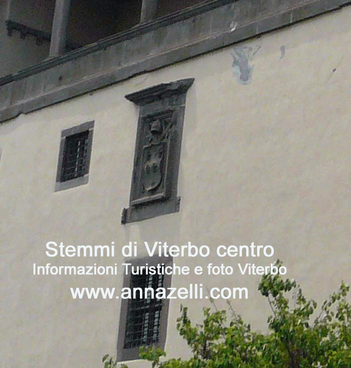 stemmi di viterbo centro storico