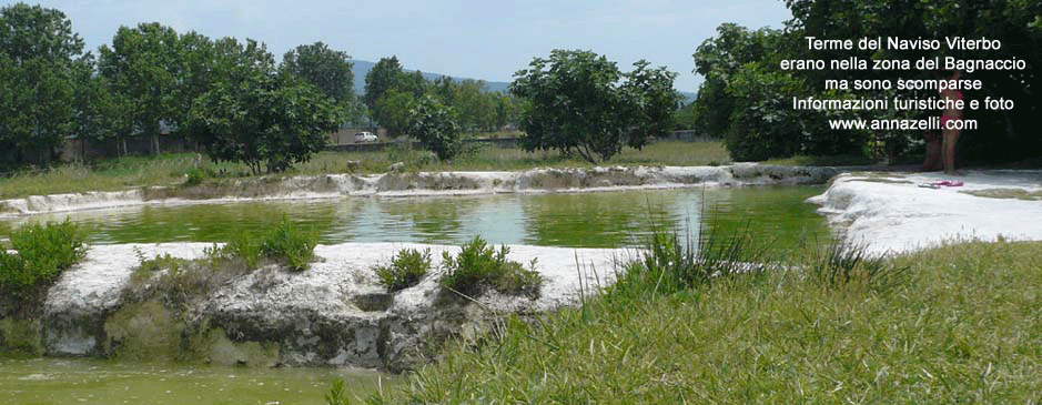 viterbo terme del naviso zona bagnaccio scomparse