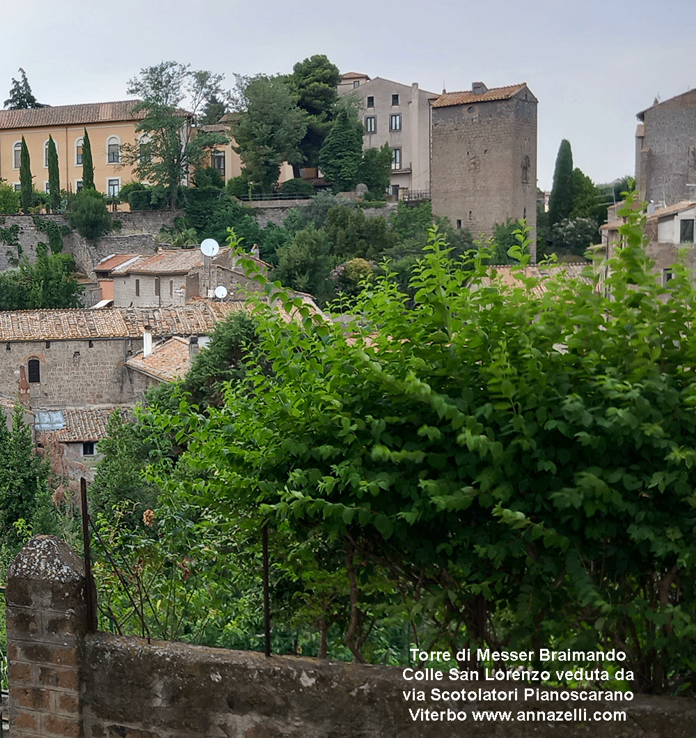 via scotolatori vista colle san lorenzo pianoscarano viterbo centro storico info e foto anna zelli