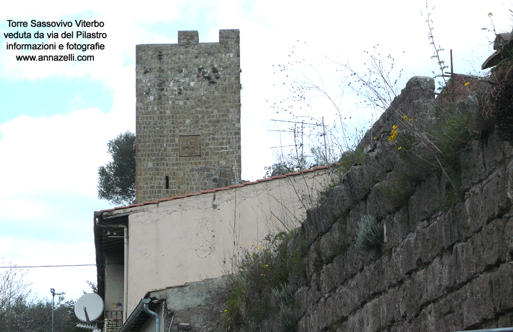 torre sassovivo viterbo via del pilastro info e foto anna zelli
