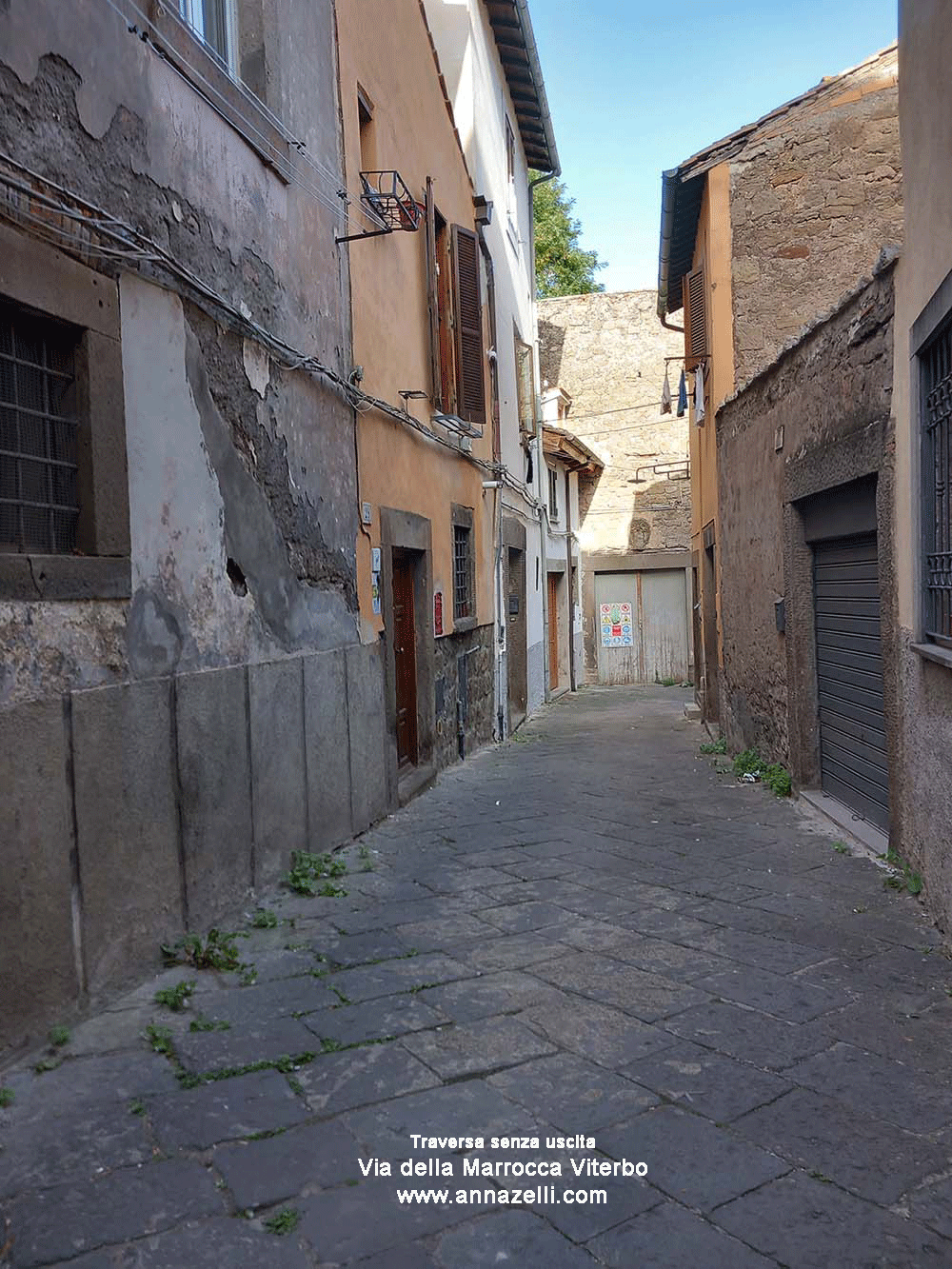 traversa via senza uscita a via della marrocca viterbo info e foto anna zelli