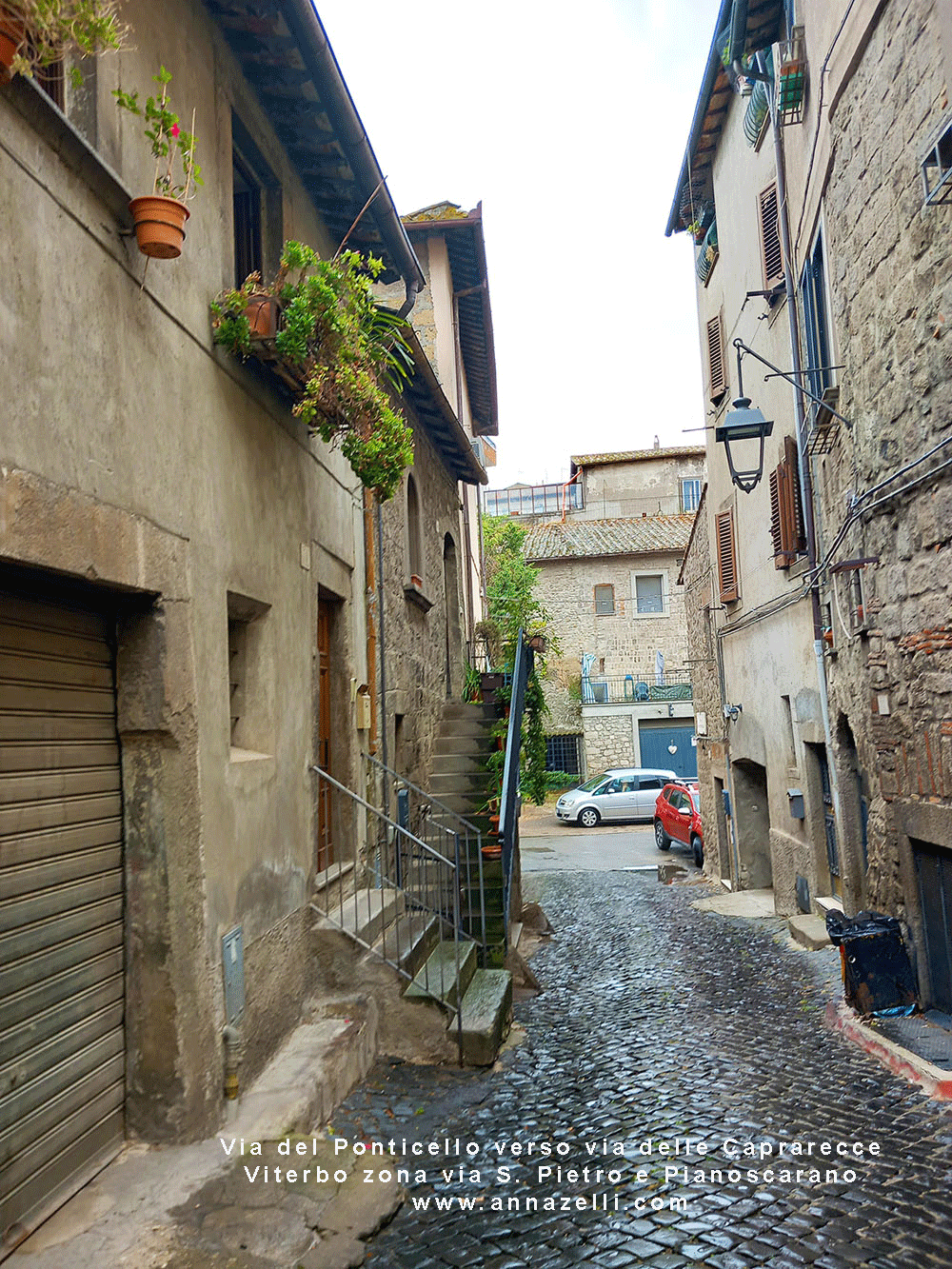 via del ponticello verso via delle caprarecce info e foto anna zelli