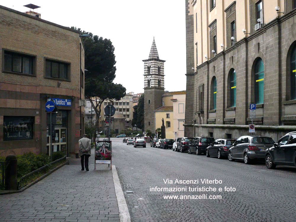 via ascenzi viterbo centro storico foto info anna zelli