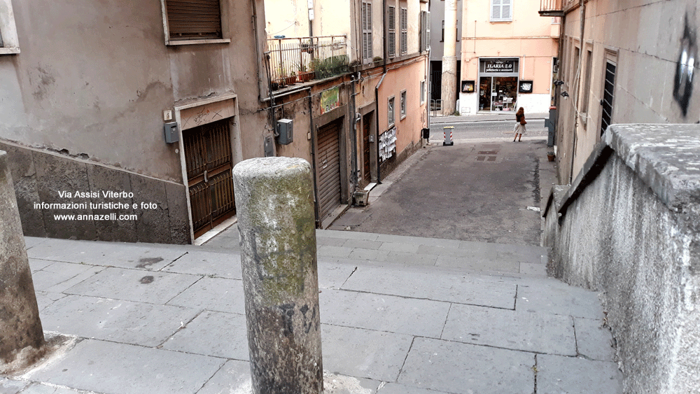 via assisi viterbo viterbo centro storico info e foto anna zelli