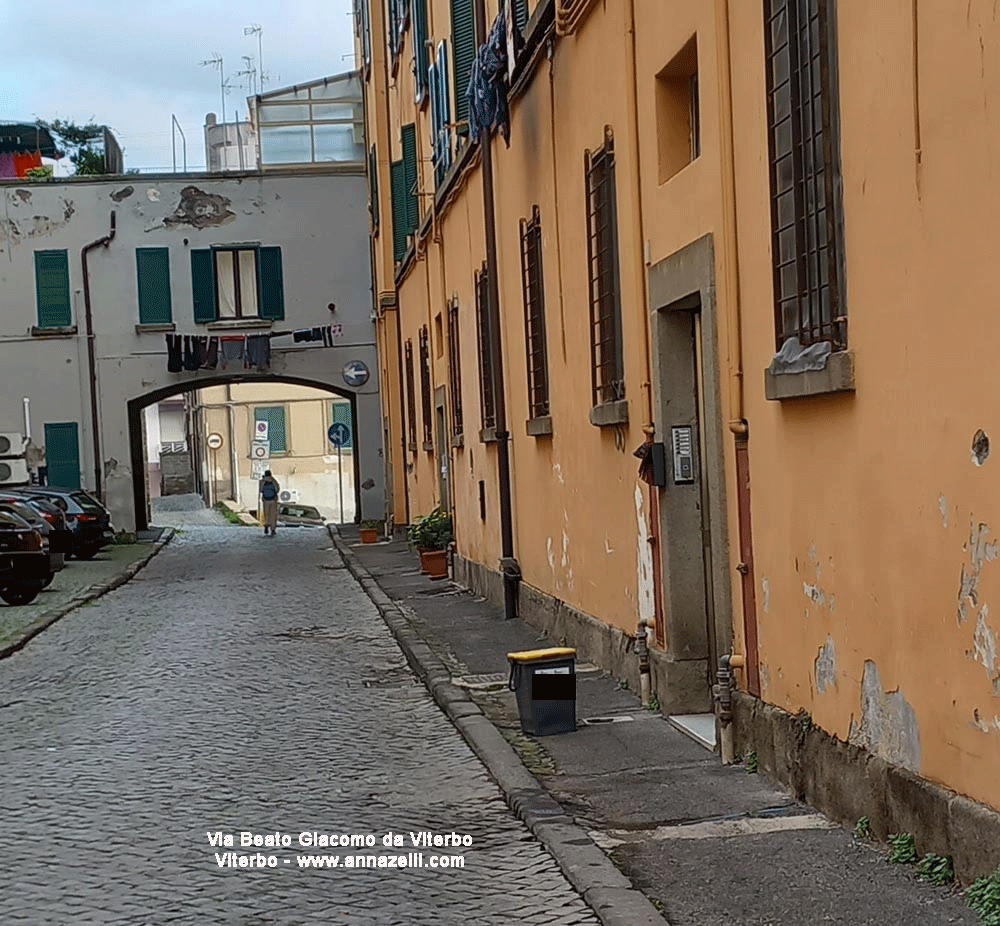 via beato giacomo da viterbo info e foto anna zelli viterbo