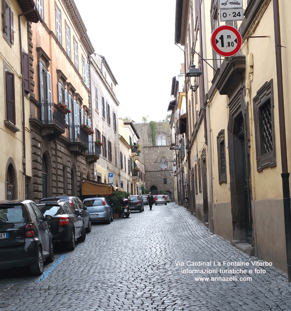 via cardinal la fontaine viterbo centro foto anna zelli