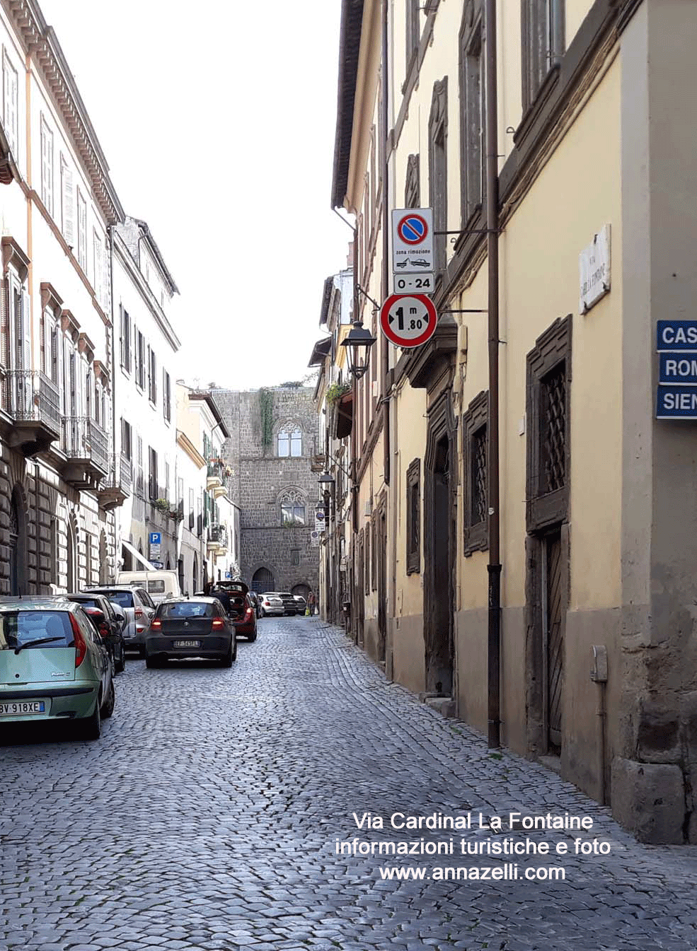 via cardinal la fontaine viterbo informazioni e foto anna zelli