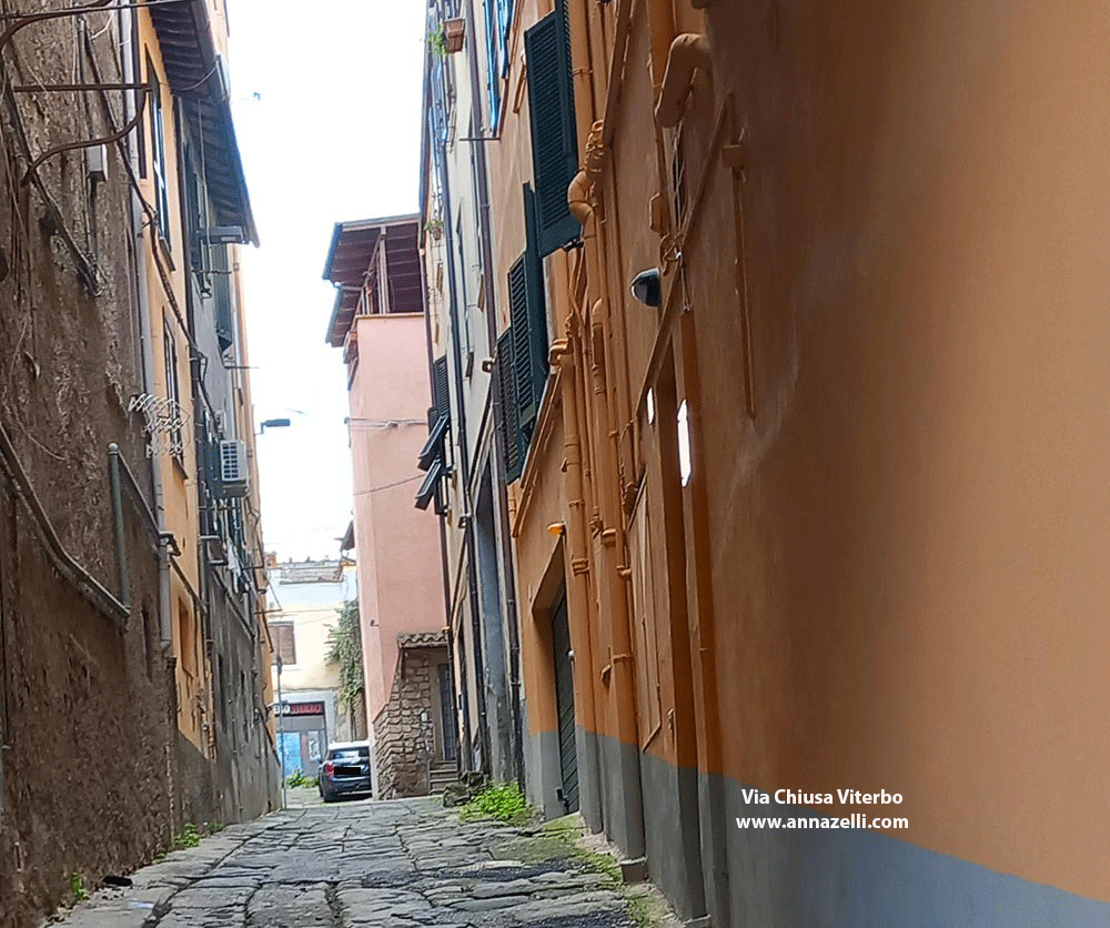 via chiusa viterbo centro storico info e foto anna zelli