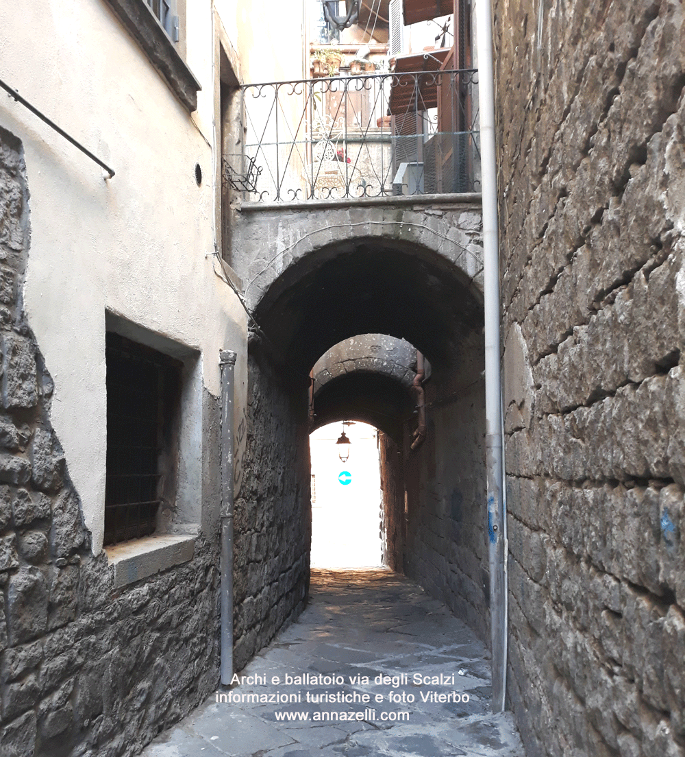 via degli scalzi viterbo foto anna zelli