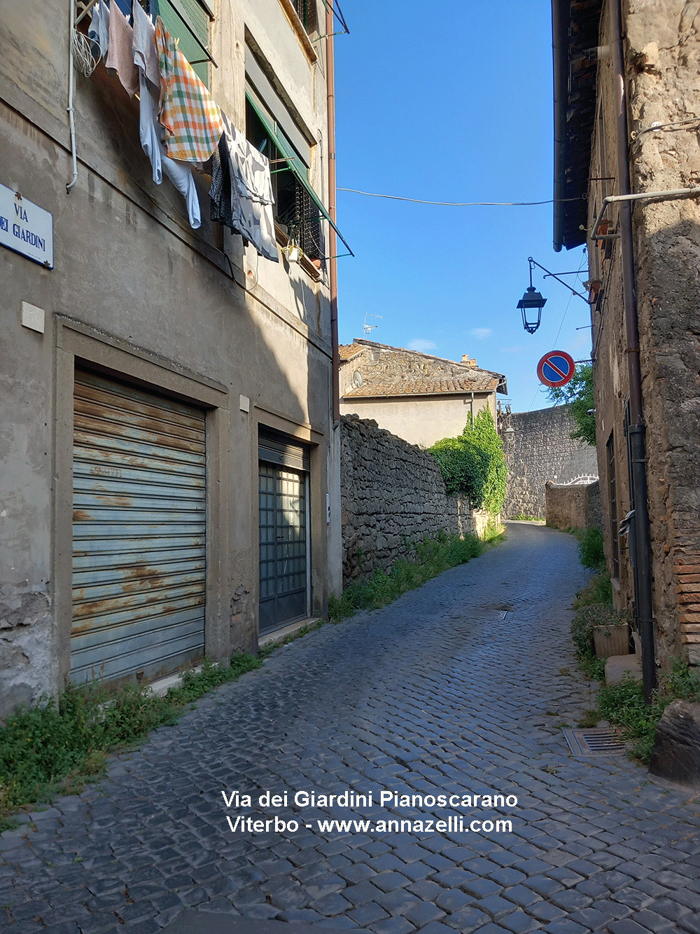 via dei giardini pianoscarano viterbo info e foto anna zelli