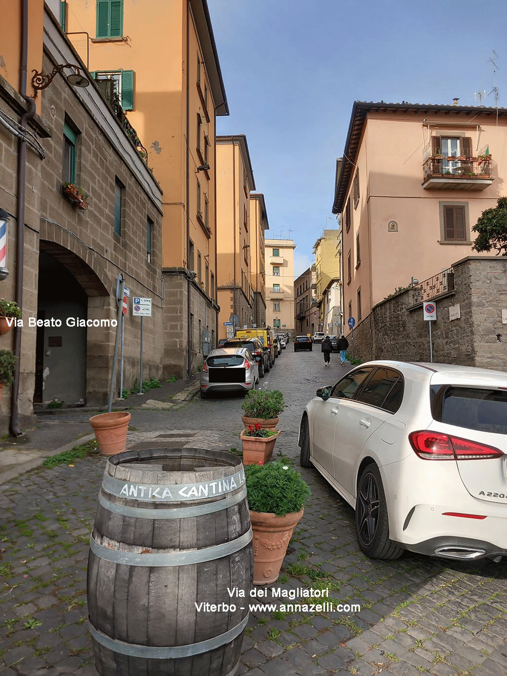 via dei magliatori viterbo centro storico info e foto anna zelli