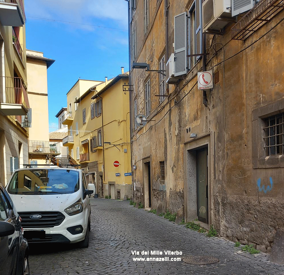 via dei mille viterbo info e foto anna zelli