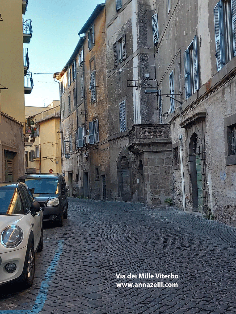 via dei mille viterbo centro storico info e foto anna zelli