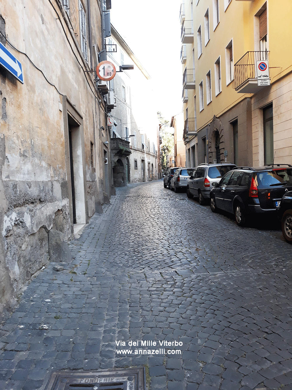 via dei mille viterbo centro storico info e foto anna zelli