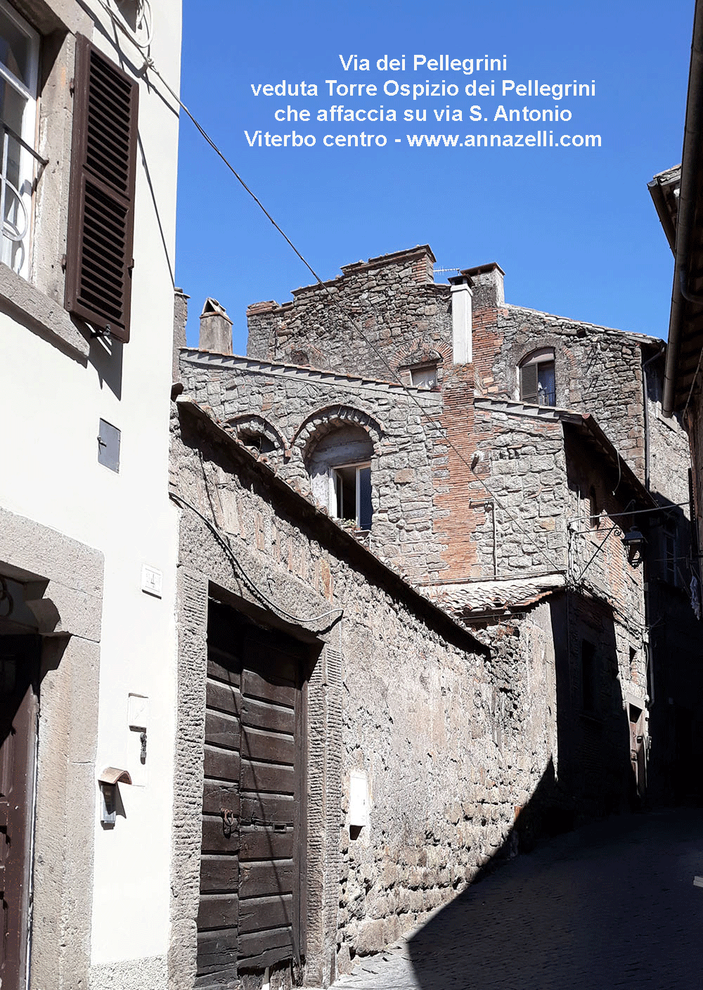 via dei pellegrini viterbo centro storico info e foto anna zelli