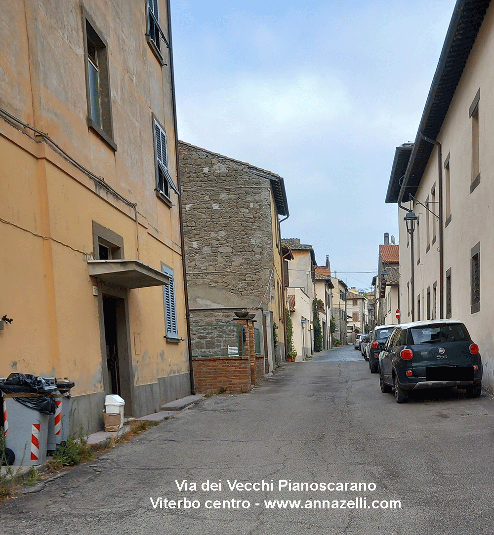 viterbo via dei vecchi pianoscarano centro storico info e foto anna zelli