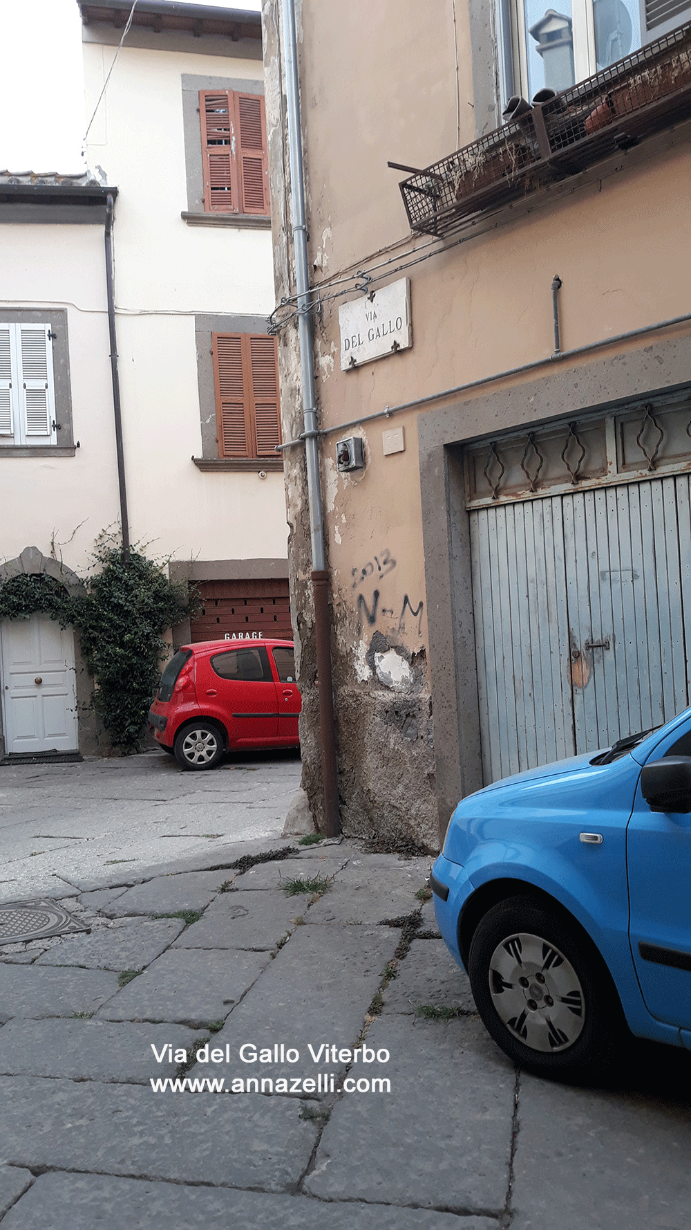 via del gallo viterbo centro storico info foto anna zelli