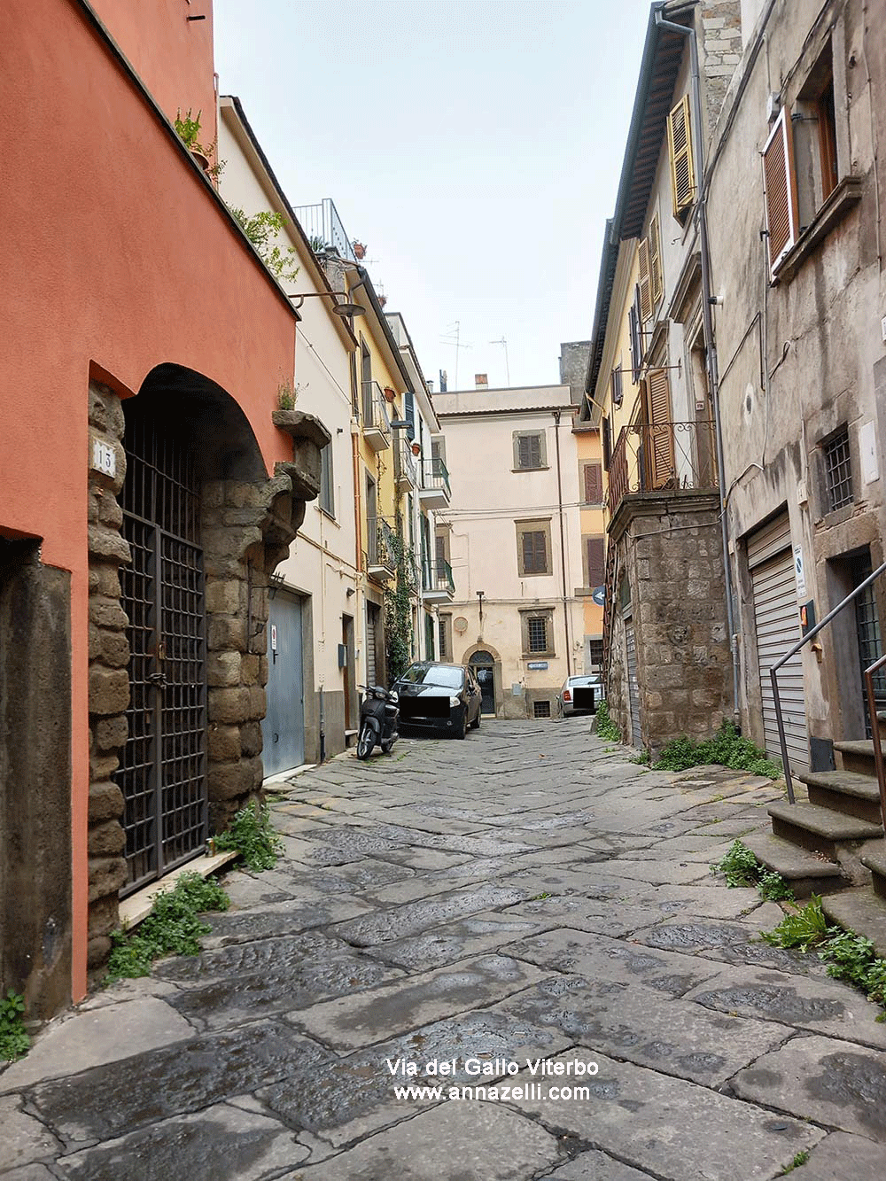 via del gallo viterbo centro storico info e foto anna zelli