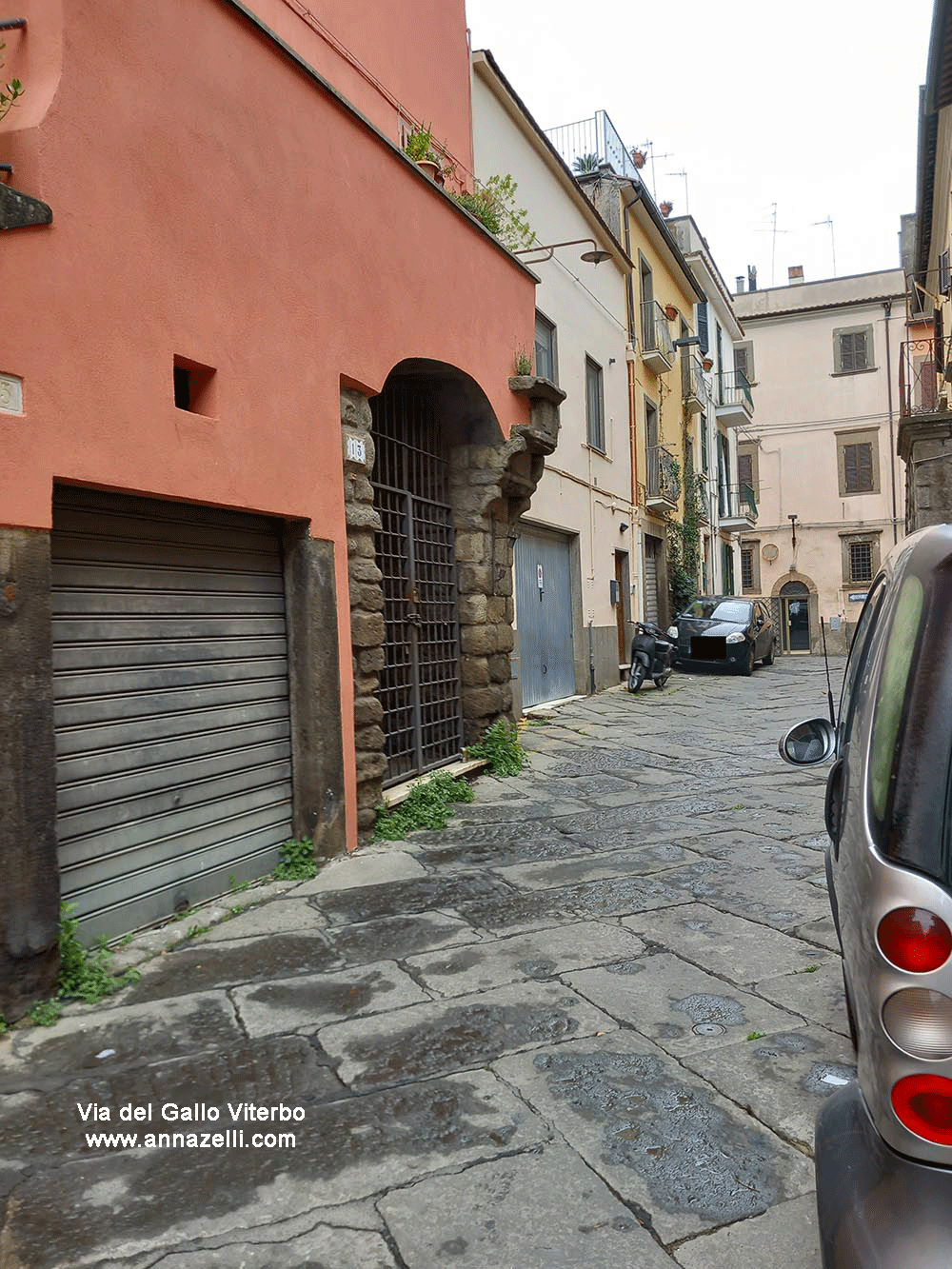 via del gallo viterbo centro storico info e foto anna zelli