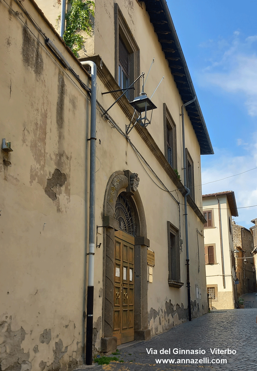 via del ginnasio viterbo centro info e foto anna zelli