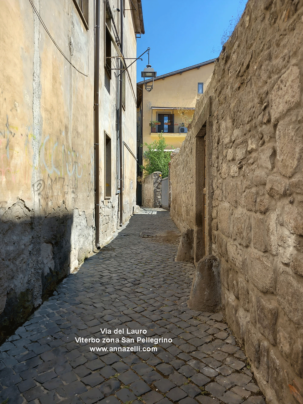 via del lauro viterbo informazioni e foto anna zelli