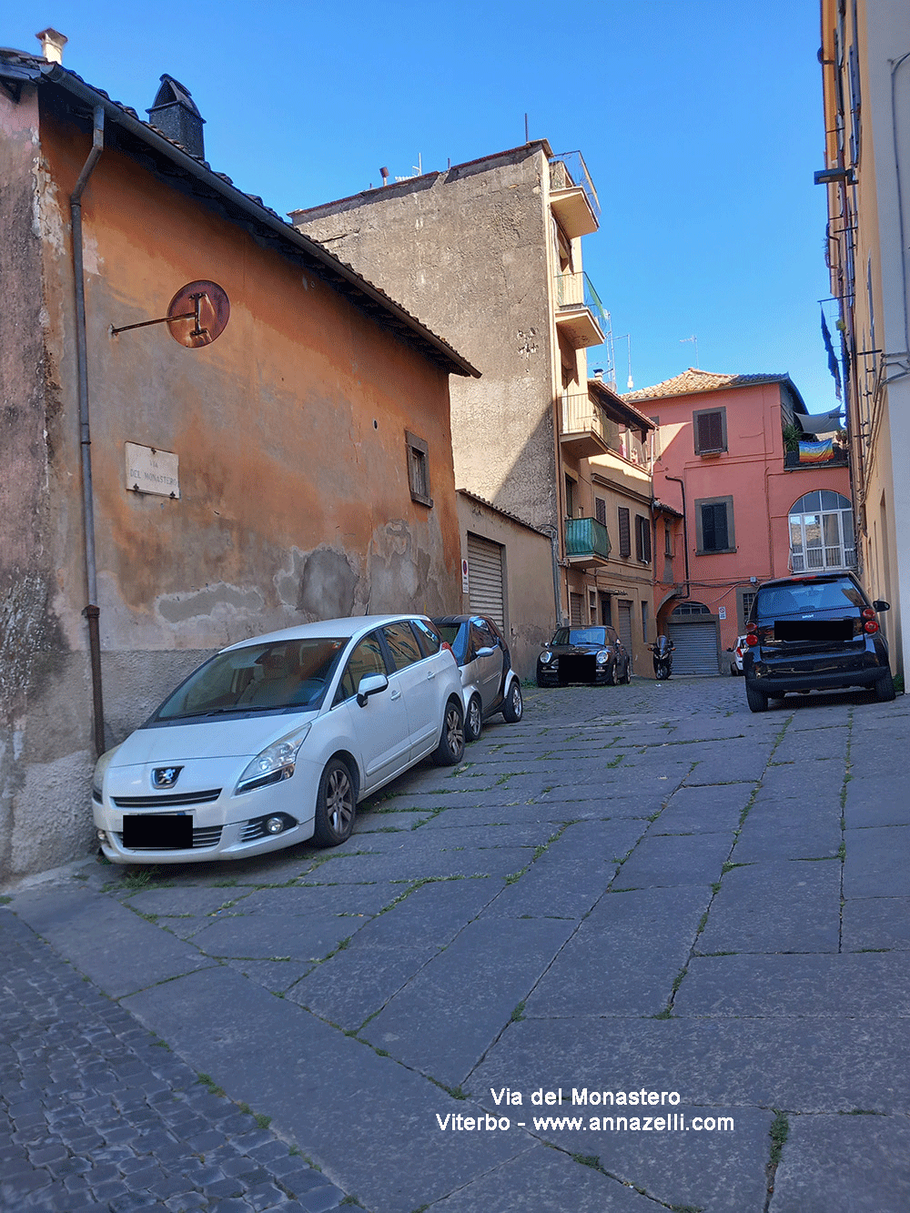 via del monastero viterbo centro storico info e foto anna zelli