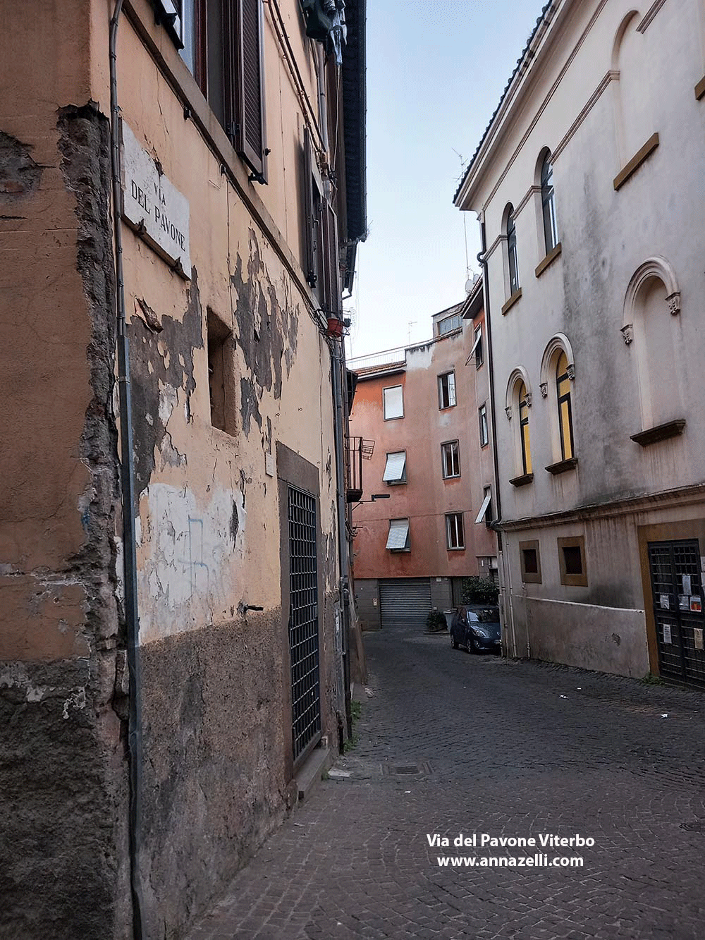 via del pavone viterbo centro storico info e foto anna zelli