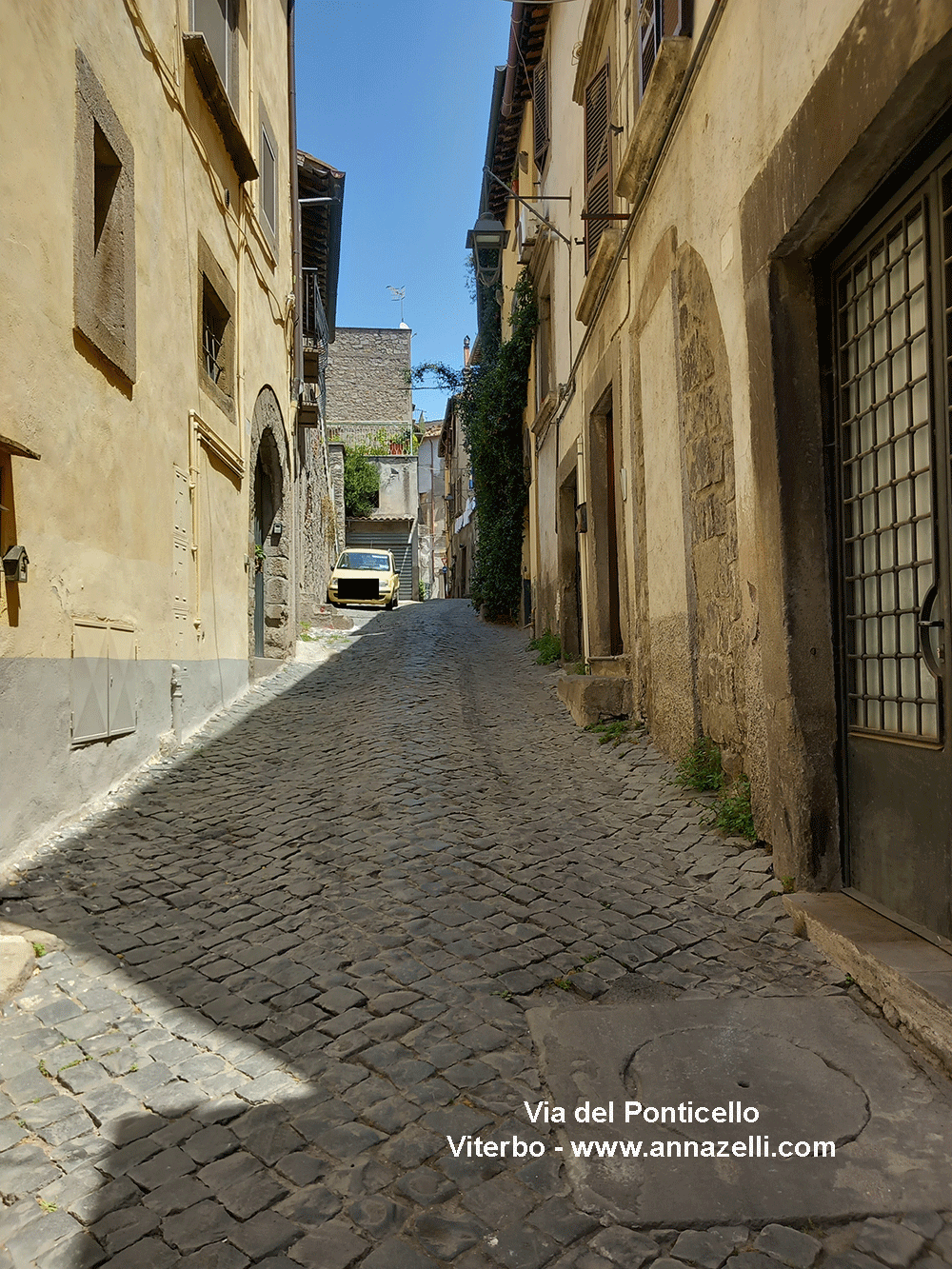 via del ponticello viterbo centro storico info foto anna zelli