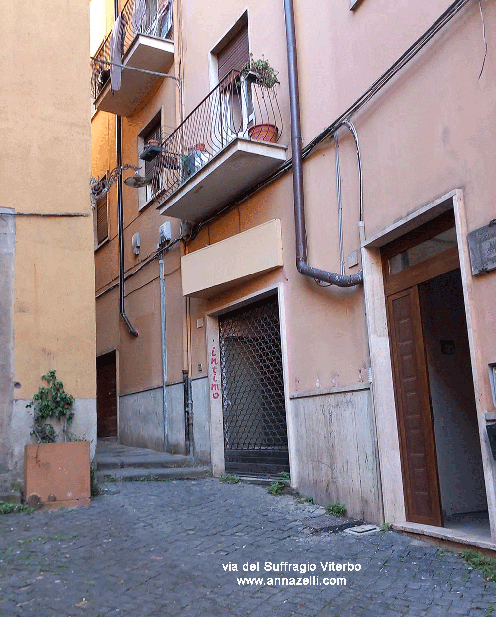 via del suffragio viterbo info e foto anna zelli