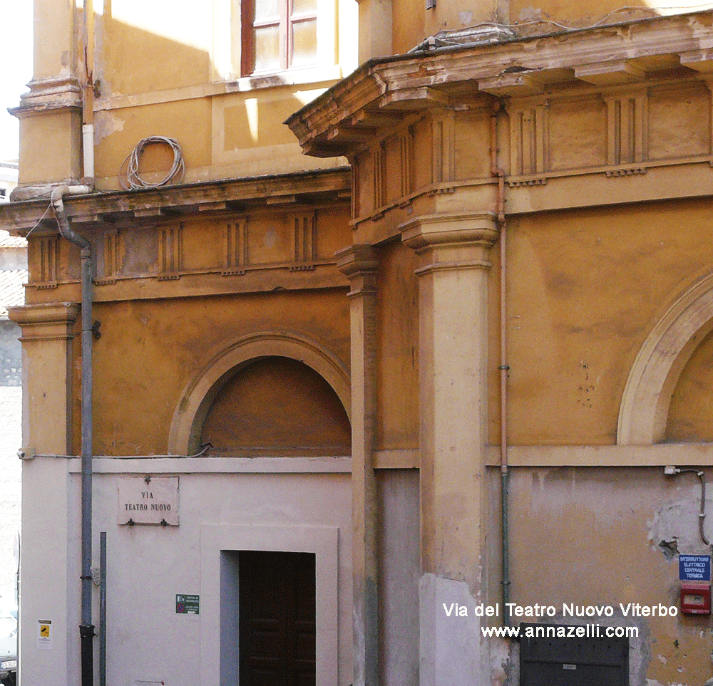 via del teatro nuovo viterbo