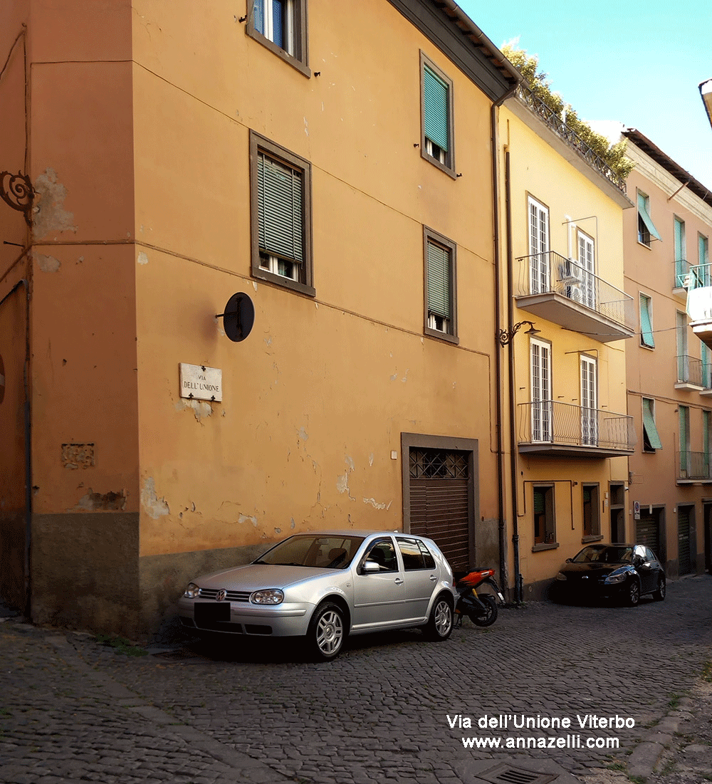 via dell'unione viterbo info e foto anna zelli