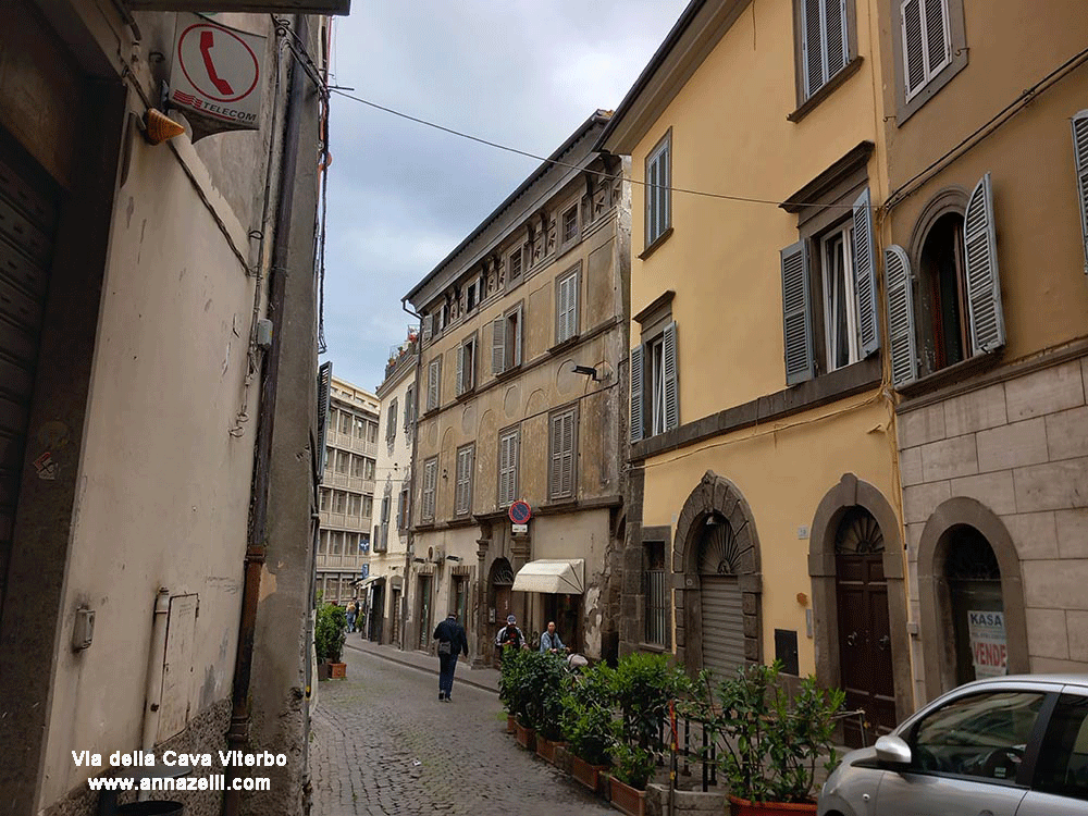 via della cava viterbo info e foto anna zelli