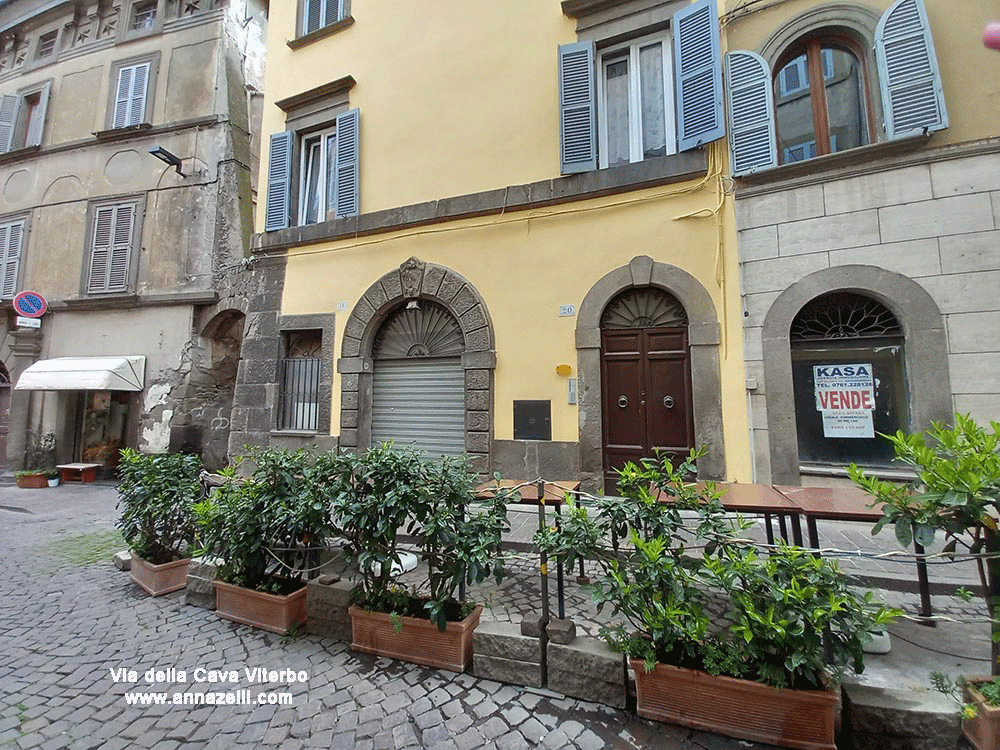 via della cava viterbo info e foto anna zelli