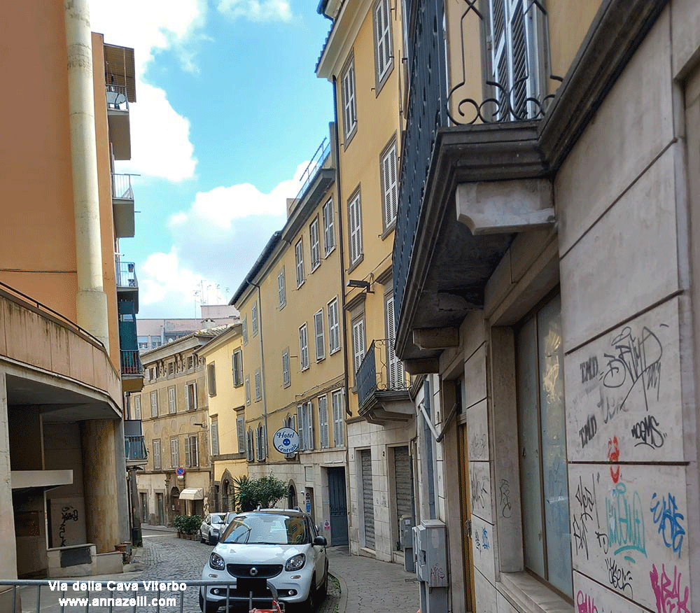 via della cava viterbo info e foto anna zelli