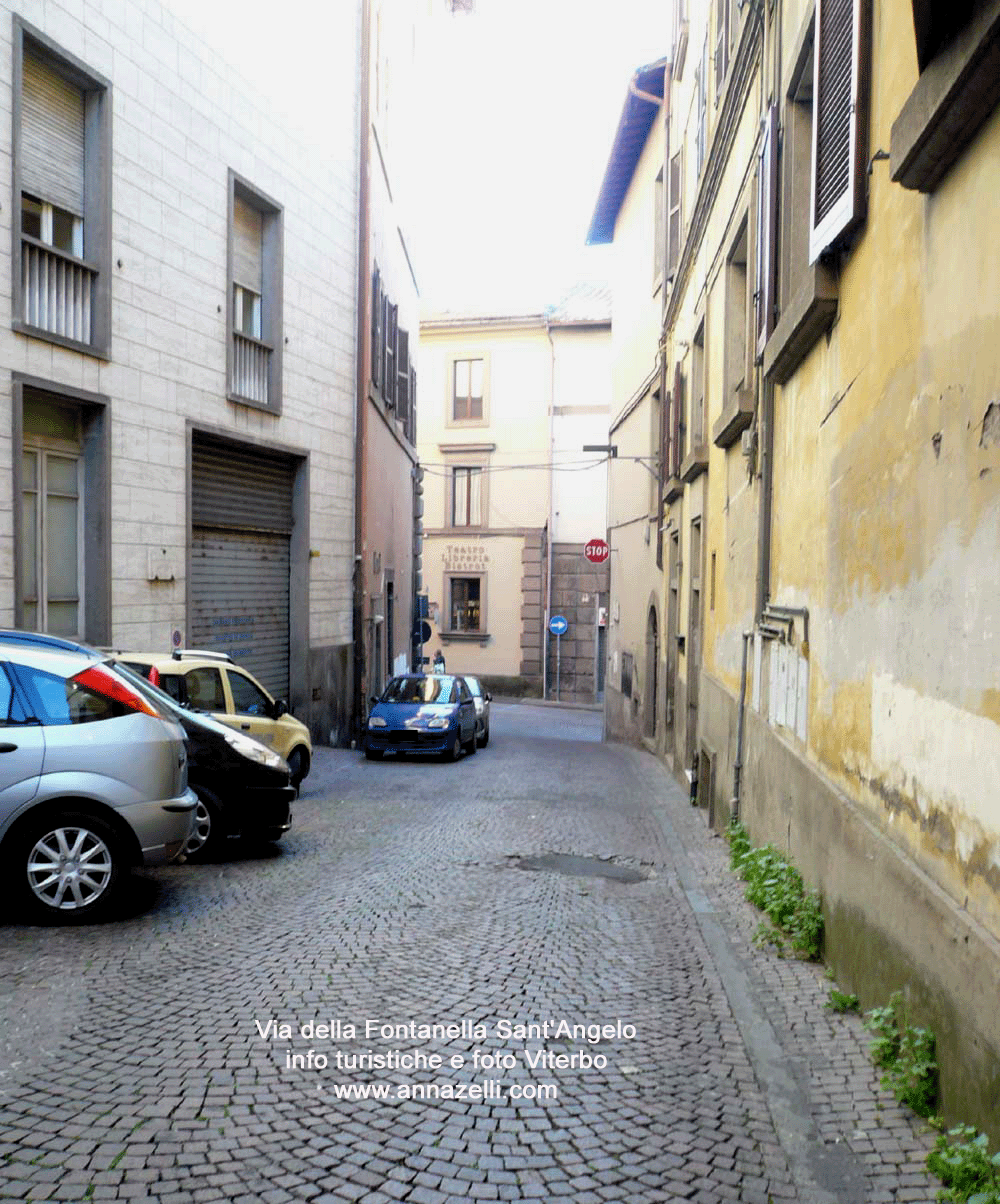 via della fontanella di sant'angelo in spatha viterbo foto anna zelli