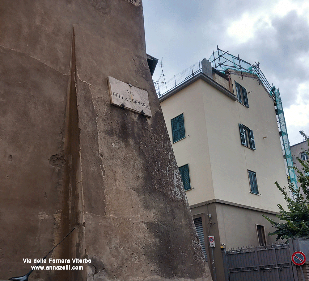 via della fornara viterbo centro storico info e foto anna zelli