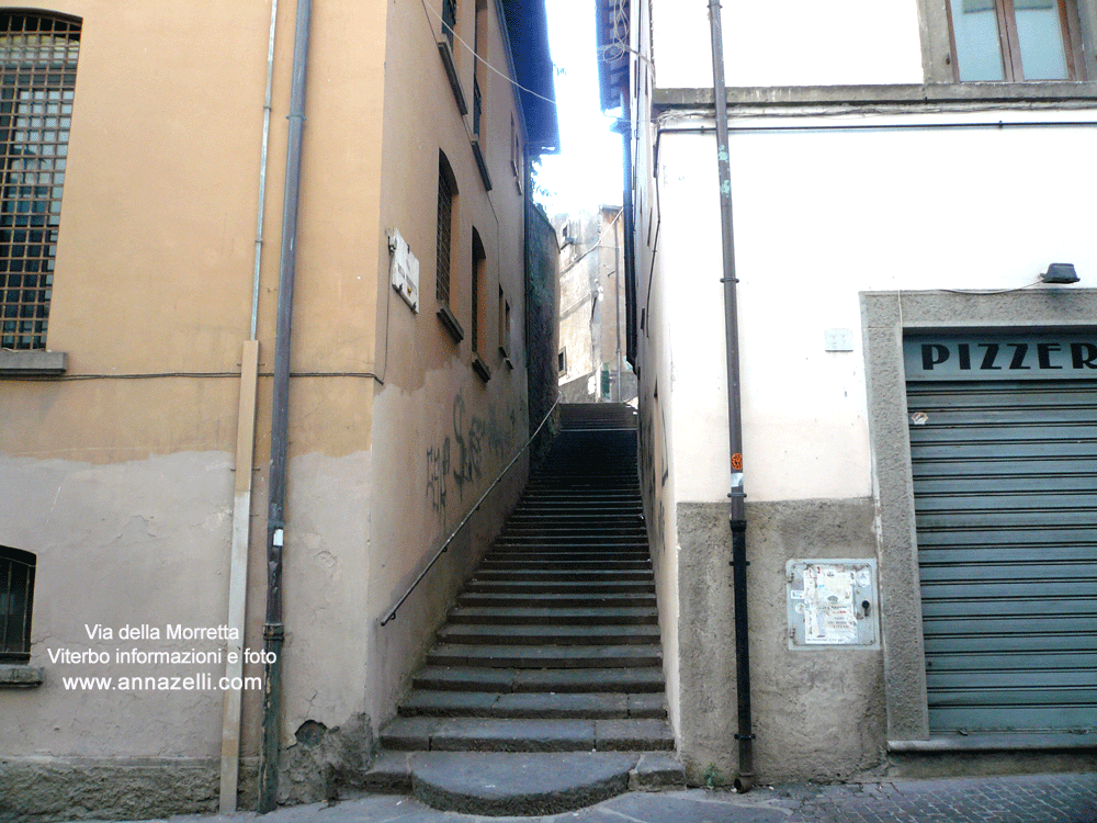 via della morretta viterbo centro storico info foto anna zelli