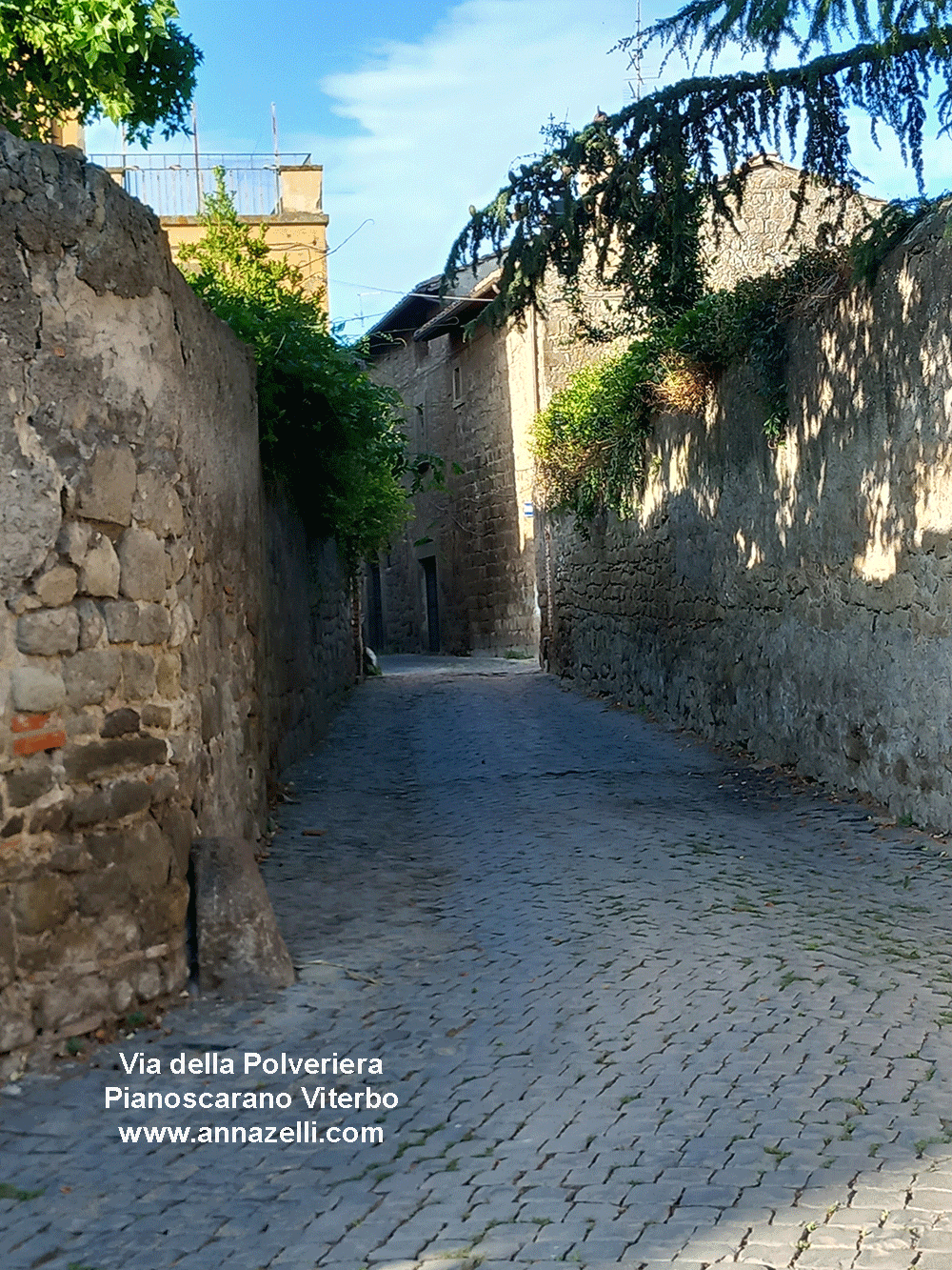 via della polveriera pianoscarano viterbo info e foto anna zelli