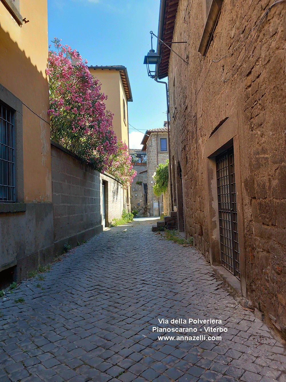 via della polveriera pianoscarano viterbo info e foto anna zelli