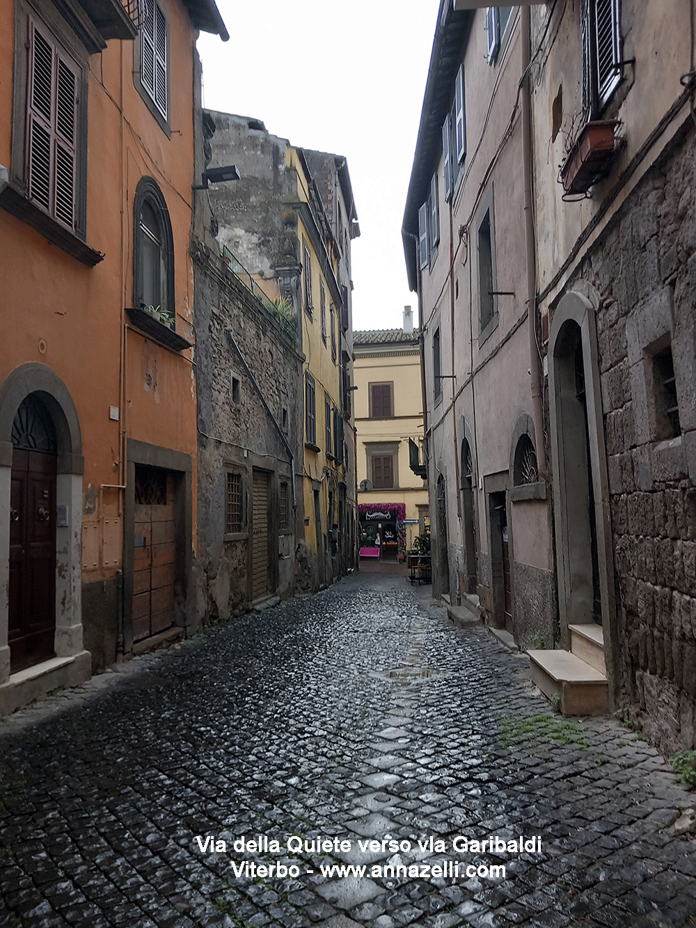 via della quiete viterbo centro info e foto anna zelli