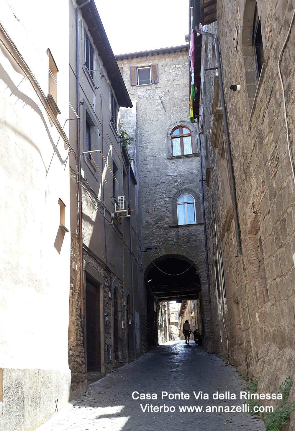 casa ponte a via della rimessa viterbo centro storico