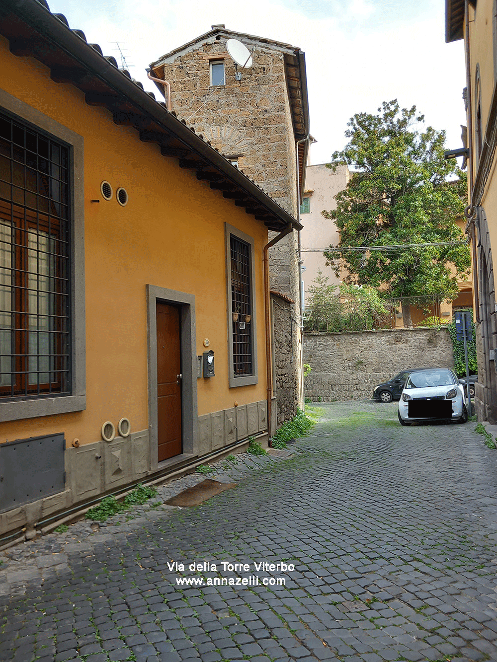 via della torre viterbo centro storico info e foto anna zelli