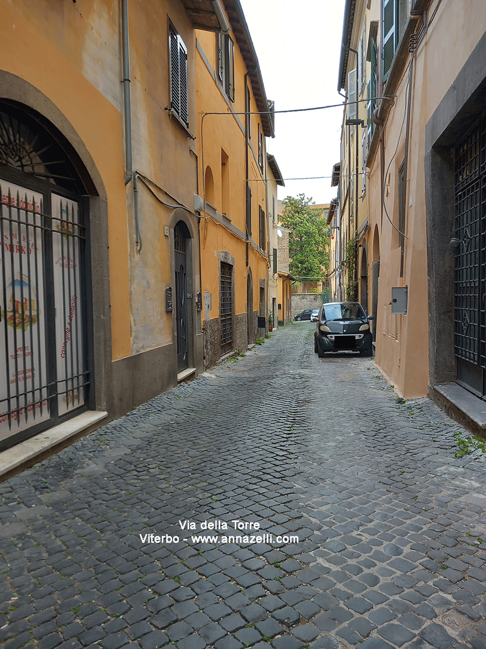 via della torre viterbo centro storico info e foto anna zelli